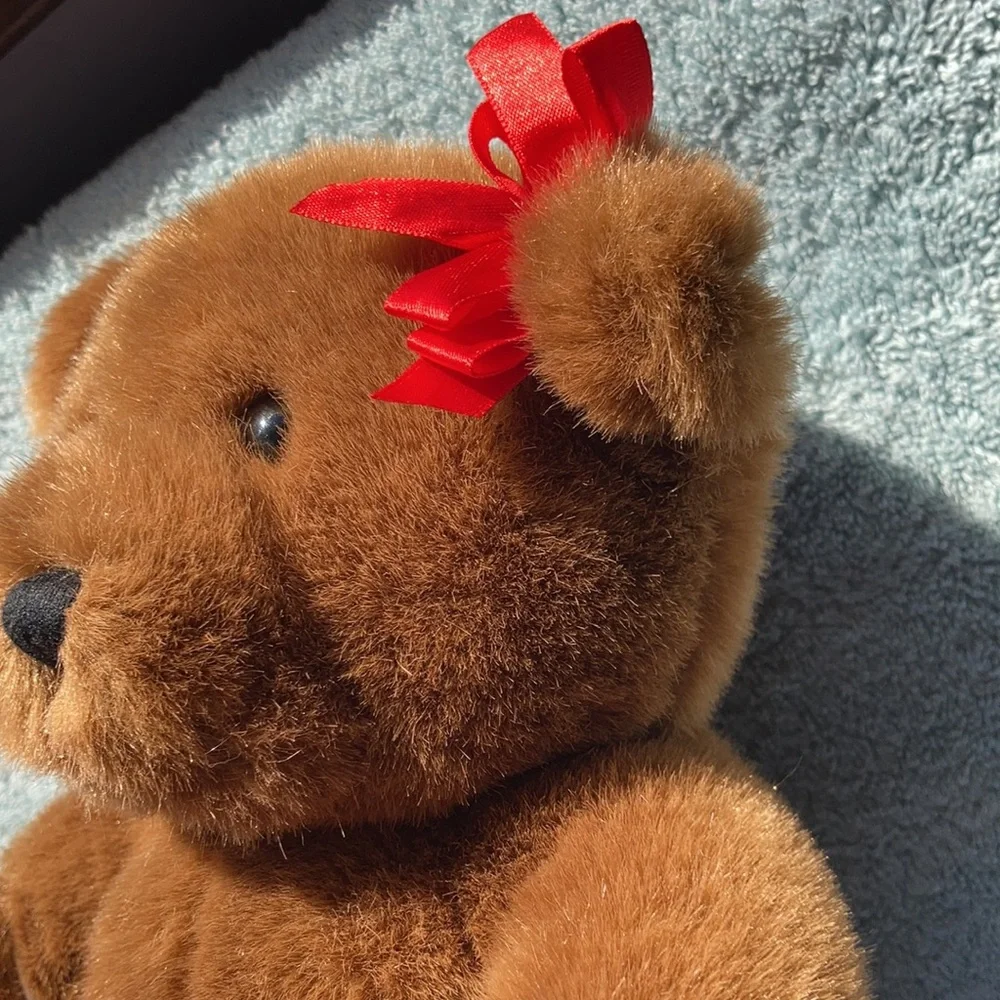 Build a bear I love you bear with heart and bow